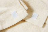 牛乳パックからうまれた しっかり吸水 さらもちタオル 両面パイル地