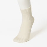 牛乳パックからうまれた 蒸れずに快適 隠れ五本指靴下 ミドル丈