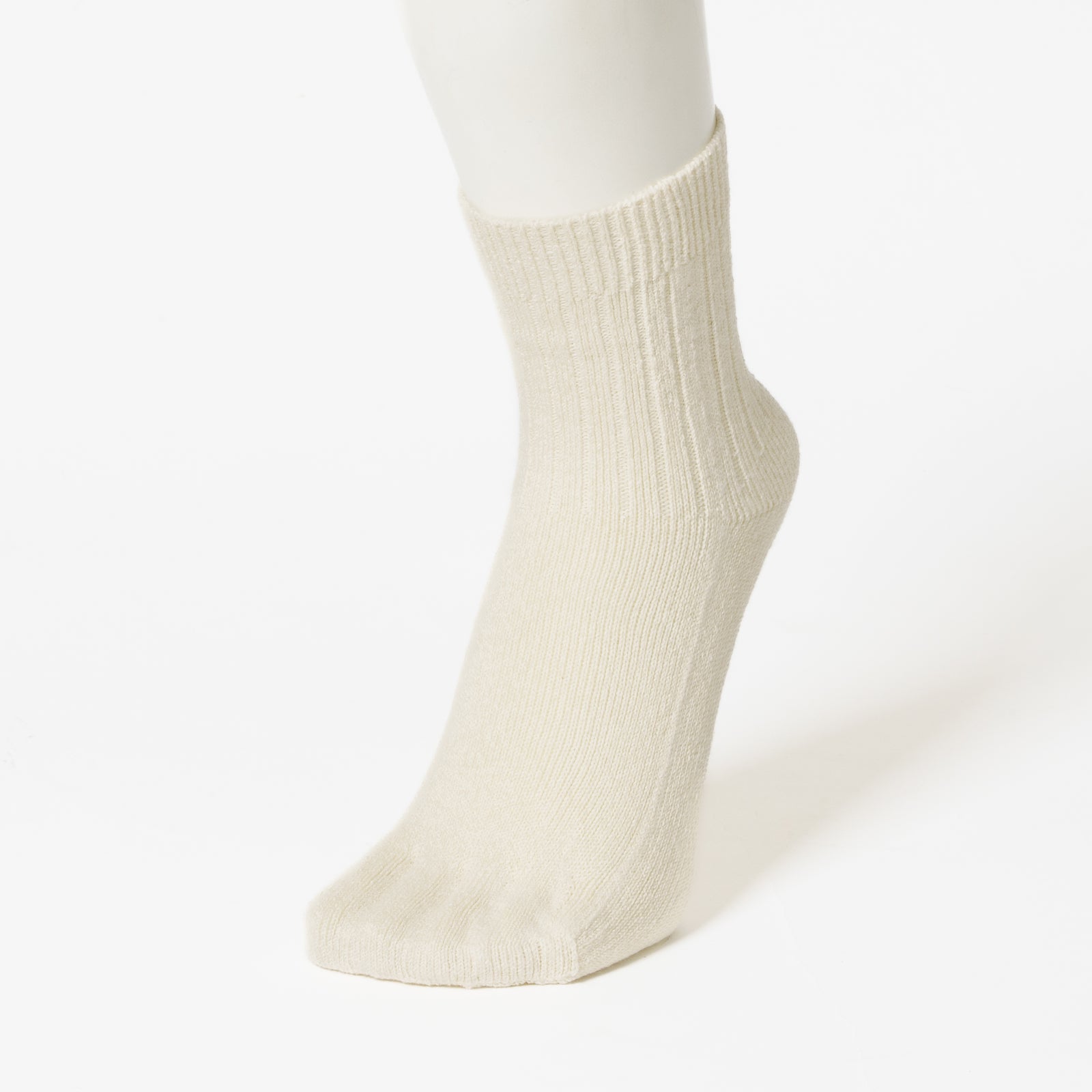 牛乳パックからうまれた 蒸れずに快適 隠れ五本指靴下 ミドル丈